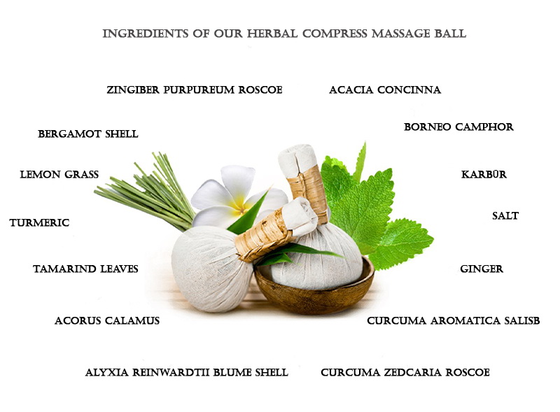 compress massage ball, herbal compress massage ball, hot compress massage ball, hot herbal compress massage ball, thai compress massage ball, thai massage ball, thai hot massage ball